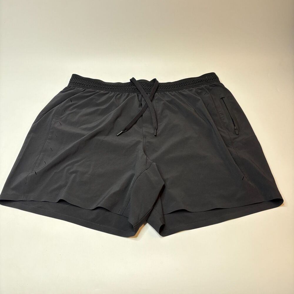 TEN THOUSAND "The Session" Black Workout Gym Shorts Mens Size Large